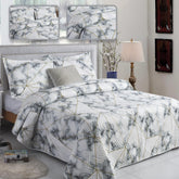 Luxury 3 Piece Bedding Set – Soft Microfibre Bedspread with Pillowcases | Lightweight & Cosy Bedspread